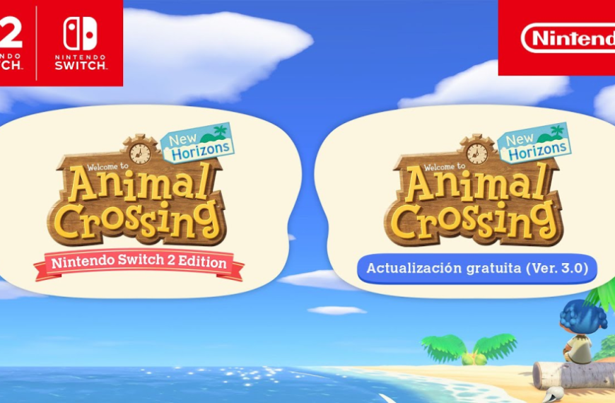 ¡Gran anuncio de Animal Crossing New Horizons!