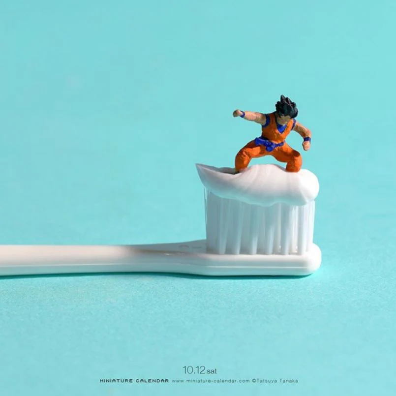 Un ejemplo del arte de Tatsuya Tanaka