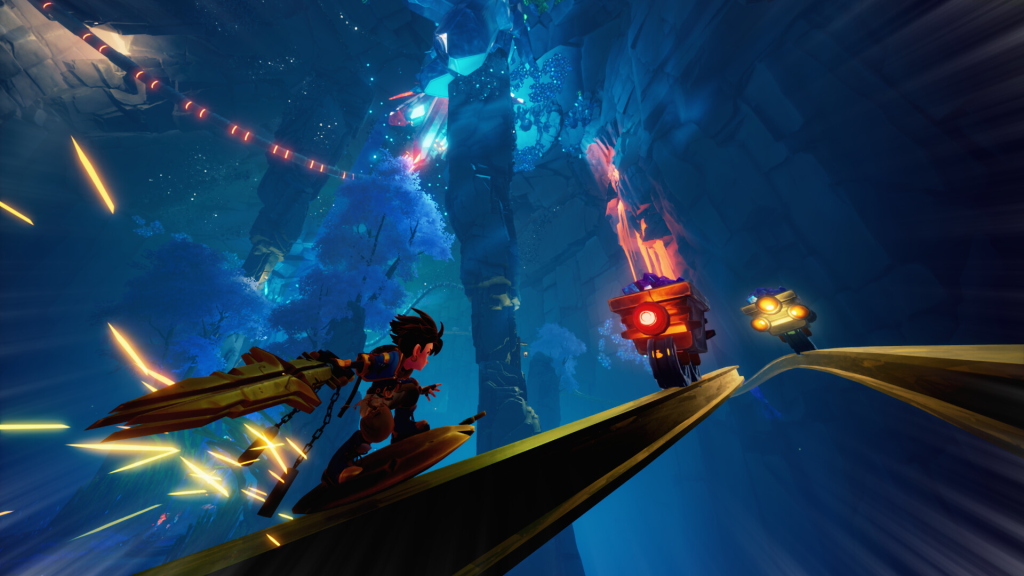 Espectacular juego de luces y sombras