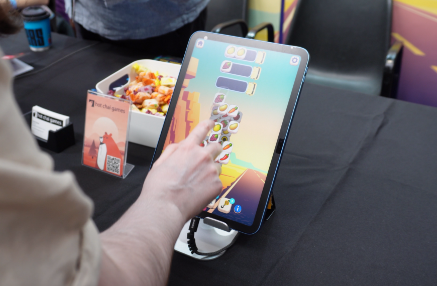 Probando Tile Truckers en la BCN Game Fest