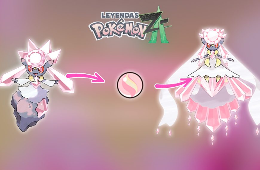 Ya puedes CONSEGUIR a MEGA-DIANCIE en LEYENDAS Z-A