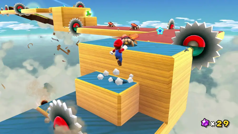 Otro nivel lineal de Super Mario Galaxy.