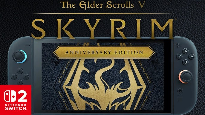 Ya disponible Skyrim Anniversary Edition – Switch 2